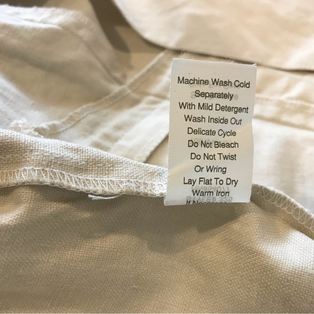 CAbi Linen Ruffle Front Jacket - Picture 7 of 7